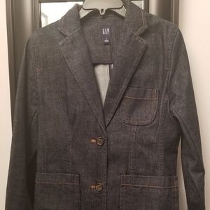 GAP Women's Denim Jean Jacket Blazer
